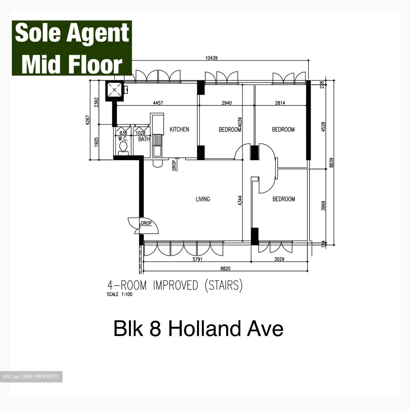 Blk 8 Holland Avenue (Queenstown), HDB 4 Rooms #391897981